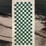 CHECKERED TOWEL - GREEN